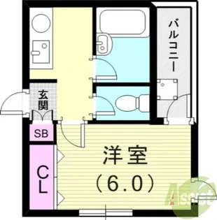 あけぼのコート【4階】の間取り