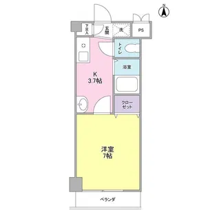 シーダーパーク【2階】の間取り