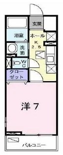 メゾンソウザI【1階】の間取り