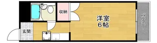 サンハイツ光善寺【3階】の間取り