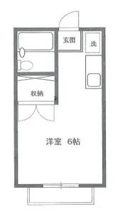 エステート南台【2階】の間取り