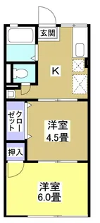 ヤマキ【2階】の間取り