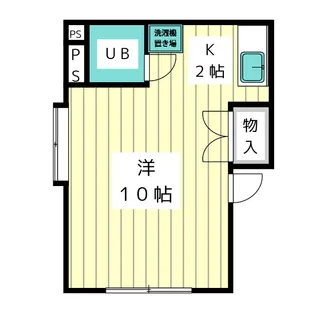 ドミール長久手【1階】の間取り