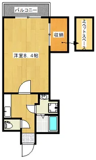 グリーンロード参番館【3階】の間取り