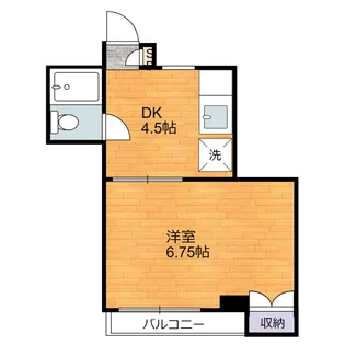 マンションコンコルド【3階】の間取り