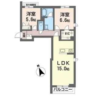 プレミアスII【2階】の間取り
