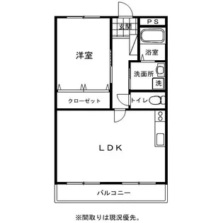 ストーンヒル加納【1階】の間取り