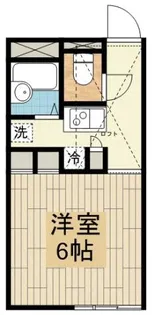 レオパレスつばさ【1階】の間取り