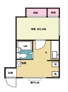 与野リヴェール【1階】の間取り