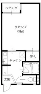 パークサイド浅田II【1階】の間取り