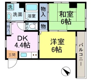 東京都江戸川区松島3【マンション】の間取り