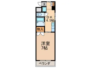 CASA GRAZIA【2階】の間取り