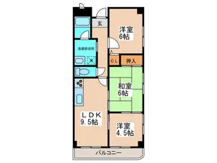 パレ・フラックスの間取り