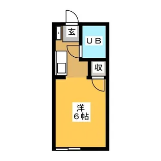 西長野フジハイツ【2階】の間取り