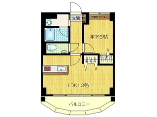 ソル・レヴェンテ【3階】の間取り