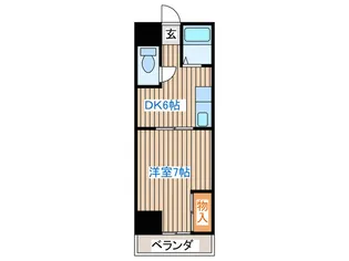 カラーズガーデン仙台東口【4階】の間取り