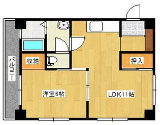 IT城南【2階】の間取り