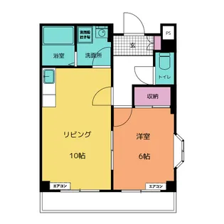 ドミールマキ【1階】の間取り