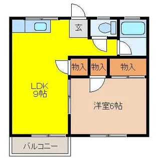 メゾン・コム【2階】の間取り
