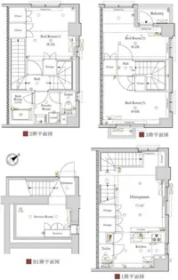 ガラッシア渋谷本町【1階】の間取り