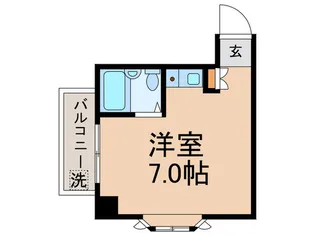 ハイツベルグ武蔵【3階】の間取り