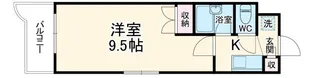 プランドール・K【3階】の間取り