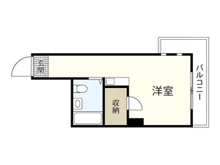 グリーンハイツ庚午【7階】の間取り