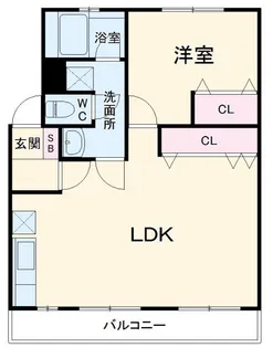 ハラッパ団地・草加2【3階】の間取り