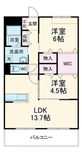Charmant Mukaiyama【3階】の間取り
