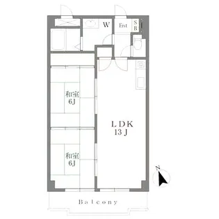 クレベール田町【3階】の間取り