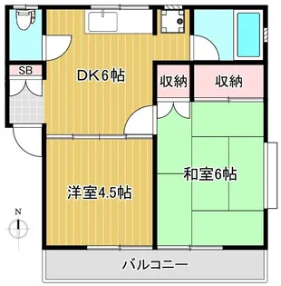 ハビタ【1階】の間取り
