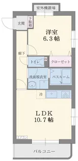 プレリュード【3階】の間取り