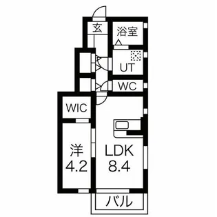 T-SION(ティーシオン)【1階】の間取り