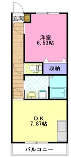 上大曽NAKAHARA【2階】の間取り