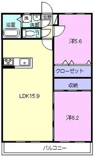 コンフォート鴻之台【3階】の間取り