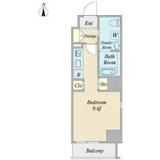 愛知県名古屋市中区正木4【マンション】の間取り
