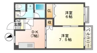 SUNRISE【1階】の間取り