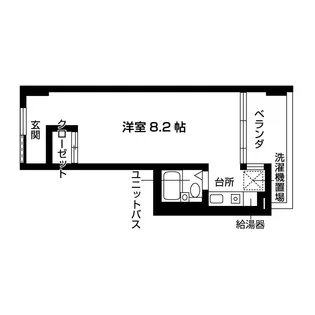 ドムス柿木II【2階】の間取り