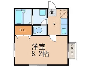 エルム池園【2階】の間取り