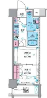 2Kの間取り画像