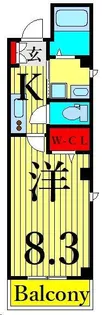 大一ビル【5階】の間取り