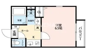 グランクオール大島【4階】の間取り