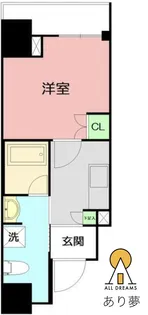 GRANDREVE横濱I【5階】の間取り