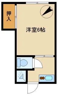 臼井荘【2階】の間取り