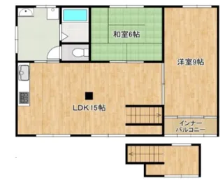 大阪府守口市馬場町1【一戸建】の間取り