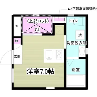 東京都文京区水道1【マンション】の間取り