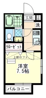 トレンディ富士見【2階】の間取り