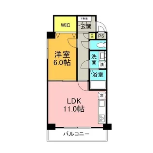 マルシェトヨカワ【2階】の間取り
