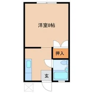 ヴィラ早野【2階】の間取り