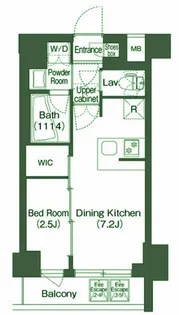 コンフォリア二葉【1階】の間取り